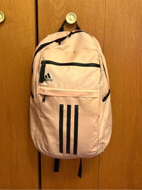Adidas Peach Pink Backpack